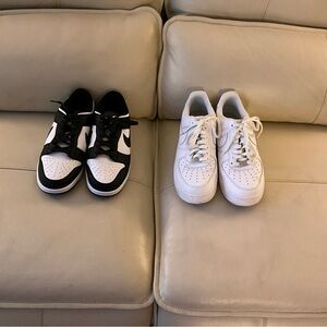 Kids Black and White Sneakers
